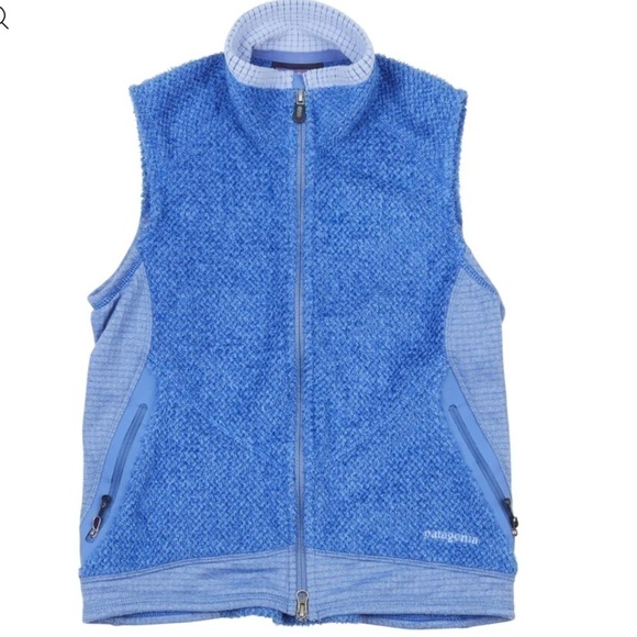 Patagonia Polartec Fleece Vest in Just like new Condition R2 Best in Evening Sky - Picture 1 of 8